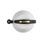 Le Creuset Cloche Kettle with Gold Knob 2.1L WhiteWhite image number 2
